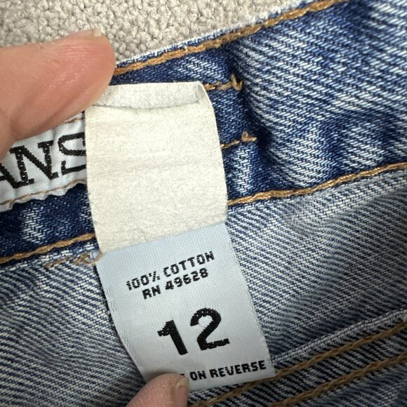 Vintage Zena High Waist Tapered Leg Mom Cotton Jeans USA 29x30.5 Sz 12 80s Punk - Picture 3 of 9